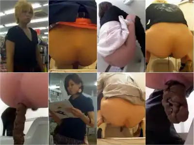 トイレまで追ってみた！Poo Pee Voyeur Toilet