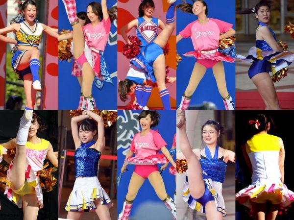 Photos Japanese Girls【お得なセット・２３３枚！】野球チアガー.