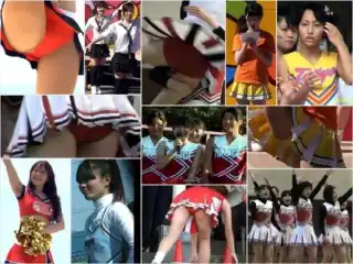 Gcolle イベントチア Cheerleaders Upskirt