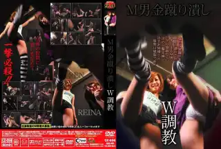 [CZ-058] M男金蹴り潰し　W調教 Gal ZETTAI アマチュア