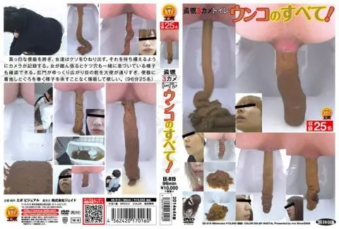 [EE-015] 盗覗3カメトイレ ウンコのすべて Defecation Scat 盗撮 96分