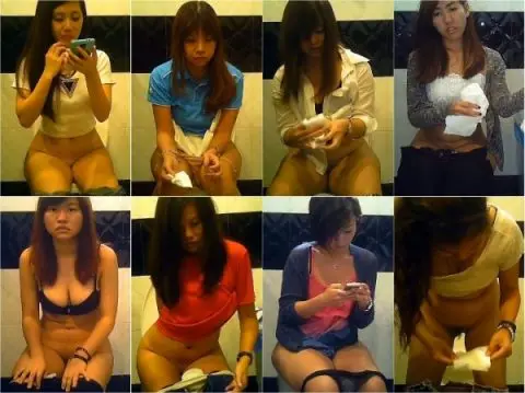 Digi Tent 個〇指導〇院 WC-4 Toilet Voyeur