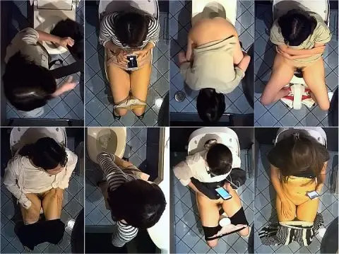 Toilet Voyeur Poop【新作】トイレ盗撮シリーズ⑦（空爆編） Spy Camera