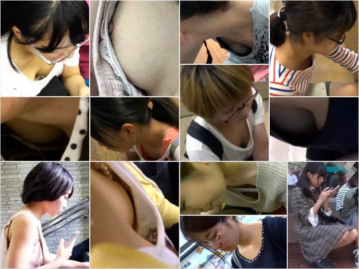 digi-tents Downbluse 胸元の隙間 Japanese Voyeur Girls Spy Camera