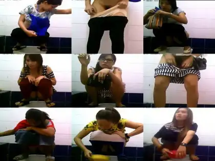 Thai public WC 9 – 11 thailand toilet hidden camera Spy Camera