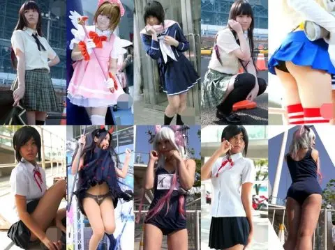 digi-tents cosplay コスプレイベントで見つけた�… Spy Camera