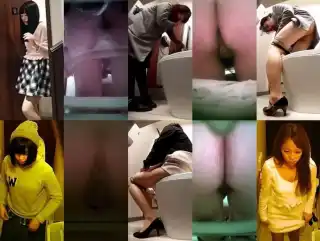 無修正和式トイレ週末価格　若い女の子大音 Toilet Voyeur Spy Camera