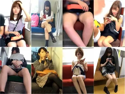 2019夏電車対面054（顔出し期間限定版）超か Metro Upskirt Camera Spy Camera
