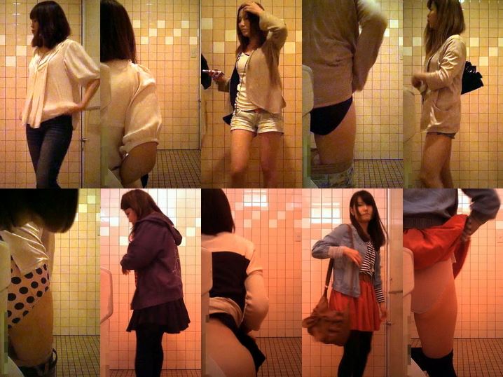 Japan Toilet 海のトイレを前から撮ってみたら３１「バビ Spy Camera