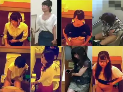 Girls on the Toilet ガチ撮りトイレ盗撮（Ｓ～熟女）30名以上 Spy Camera