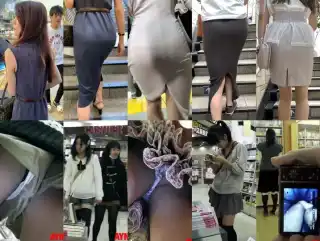 変態エロ顔をした究極のスレンダー美魔女SEX Upskirt
