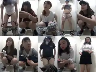 Hidden Toilet 無修正　和式トイレ3カメ盗撮（黄金の聖水�… Spy Camera