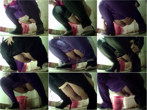 Spy Camera China University Public Toilet Girls