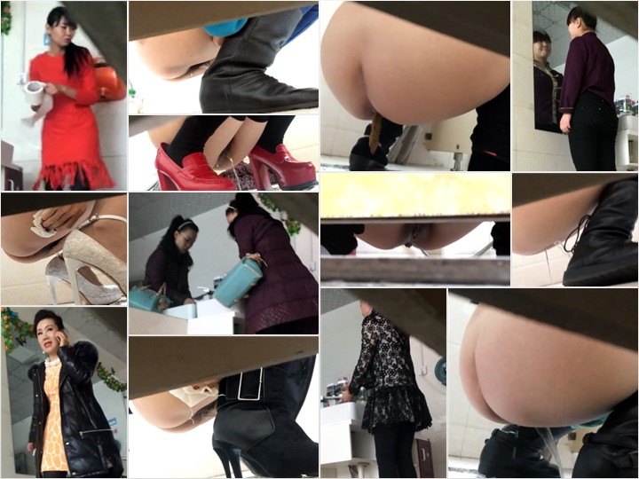 Spy Camera China University Public Toilet Girls
