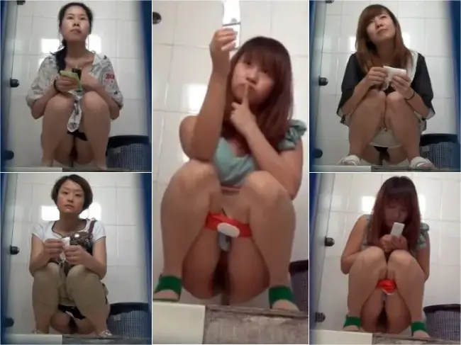 Spy Camera Girls on the Toilet K的な個室観察 No.062