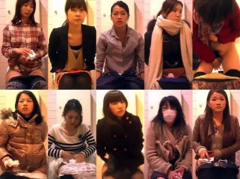 Spy Camera (和式斜め前アングル）　美人さんを観察24 Toilet Voyeur
