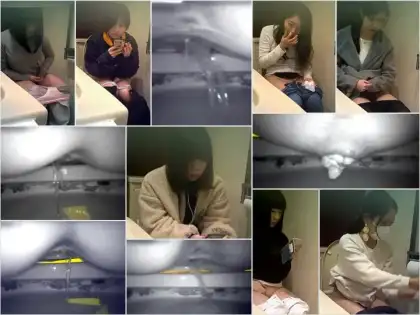 Spy Camera 【新作】トイレ盗撮シリーズ（２カメ）② Toilet Voyeur Girls