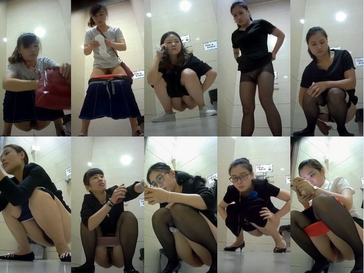 Spy Camera Girls on the Toilet たいわん和式21