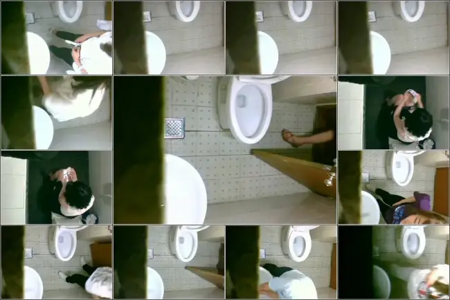 Toilet in cafe