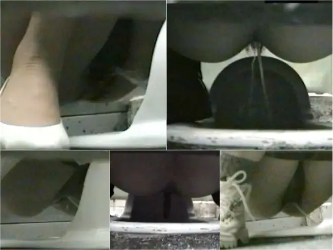 Toilet Spy Cam 懐かし男女共同トイレ⑥ Japanese Voyeur