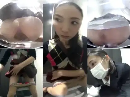 Toilet Spy Cam 懐かし男女共同トイレ⑥ Japanese Voyeur