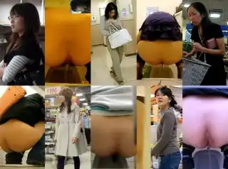 Hidden Cam Toilet Japanese Voyeur 20代から50代まで全10名中大4名 和式盗撮