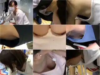 Spy Camera 若手胸元調査隊vol.44, 【店員乳首パンチラ】Voyeur Tits