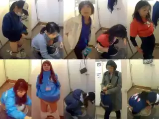 Japanese Voyeur 絶景二ケツ、同時一人大一人小　幻 117