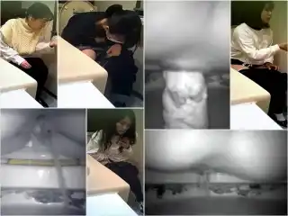 Toilet Spy Cam 無修正　女子トイレ強襲撮!狙われた女子大