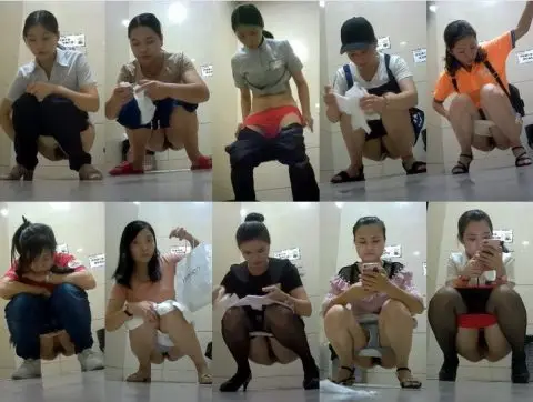 Spy Camera 無 某ショッピングセンターのトイレでの出 Japanese Voyeur