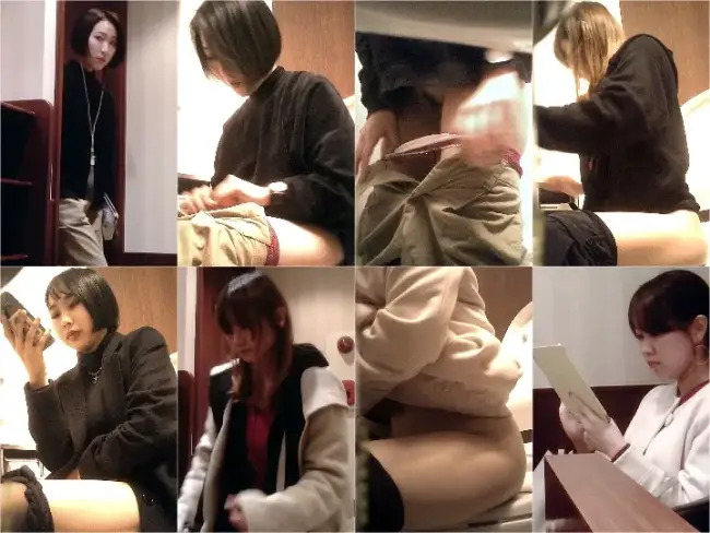 Nude Ass 海の家トイレ 8人登場 Japanese Voyeur