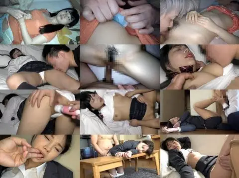 Japanese Voyeur Sex バイトの後輩の実家で泥酔女を起こさないよ…