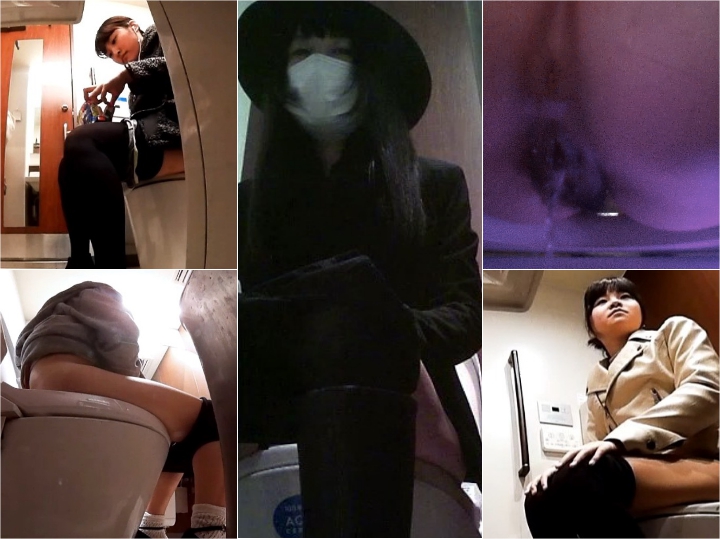 Spy Camera Asian College WC Toilet Voyeur