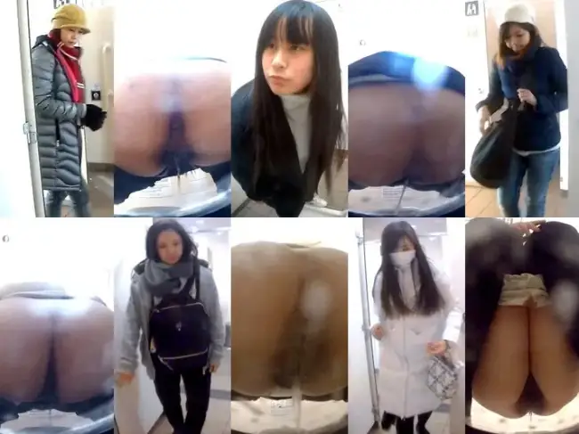 Spy Camera 公園トイレ お姉さんうんこ Toilet Voyeur