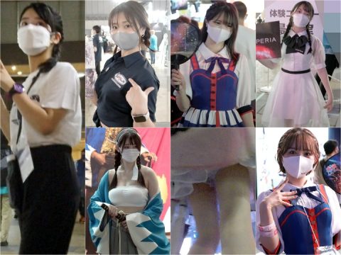 Spy Camera 0023東◯ゲー◯ショウ熱視線散歩2 Upskirt