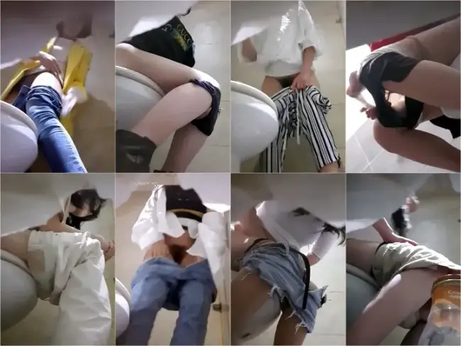 Hidden Cam Toilet 無 某人気カフェのトイレでの出来事