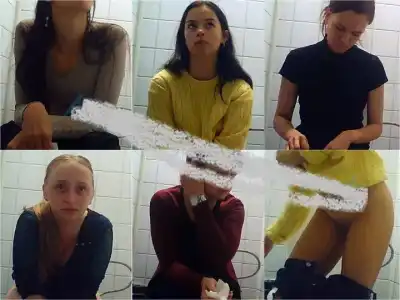 Spy Camera Student restroom 10 Amateur Pee Voyeur