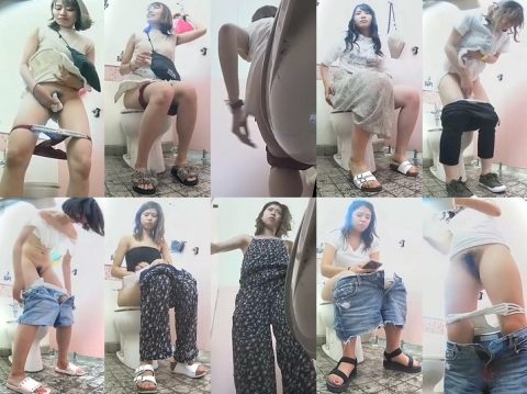 Spy Camera 期間限定　マ●コを指でひっぱる奇行 厳選美女8名中大2人【幻 初期作品美女特集 1】