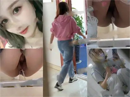 Public Restroom China Toilet Voyeur sifangktv 987-990