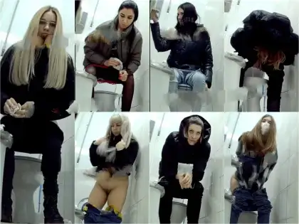 Nude Ass Shopping Center Toilet 22