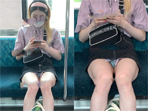 Spy Camera ずっとパンツ丸見え ！エロすぎる恥部を晒してくれた可愛い女子大生を対面撮影（前編）