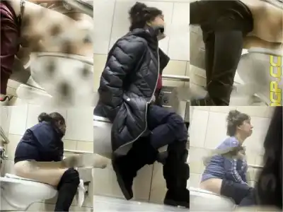 Public Restroom Perfect Under Stall View 3