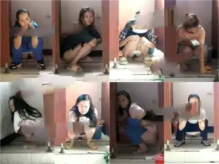 Nude Ass Toilet Female Dormitory of The Factory 1