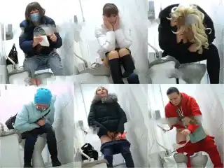 Public Restroom Shopping Center Toilet 34