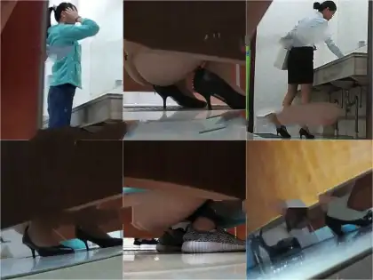 Public Restroom China Toilet Voyeur sifangktv 1271