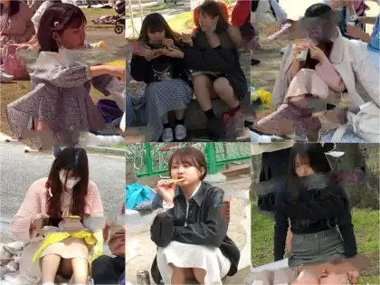 Public Cam 17D【だまし撮り】 ナプキン中の恥態なのに連日撮り
