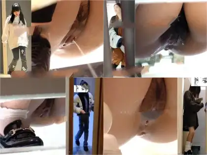 Public Restroom China Toilet Voyeur sifangktv 1484-1486