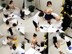 Examines a young ladys breasts