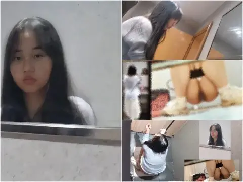Hidden Cam Toilet 【トイレ撮影】❤️カフェミルクティーショップ、図書館営業部マルチシーントイレ写真