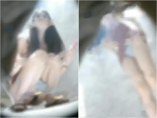 Internet celebrity anchor peeing